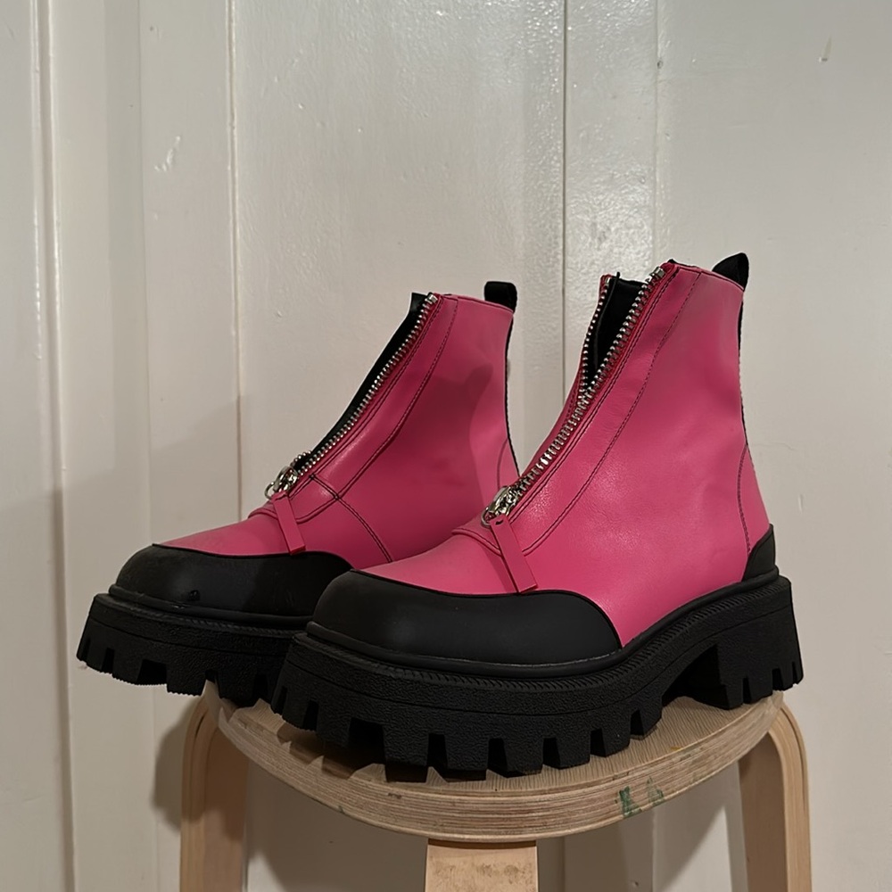 Pink Boots